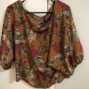Boutique style 3/4 sleeve top